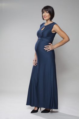 שמלת פלורנס- מקסי כחול