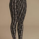 טייץ הריון – הדפס שחור